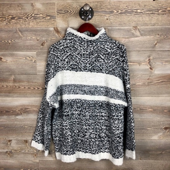 Magaschoni Sweaters - NWT Magaschoni Oversized Slouchy Mock Neck Sweater